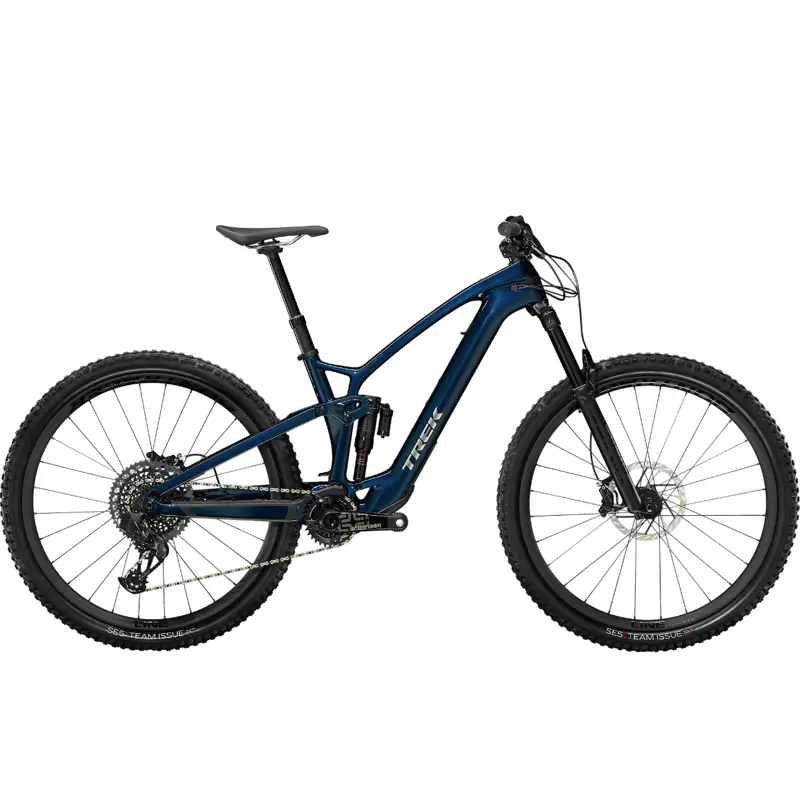 Balfes Bikes Trek Fuel EXE 9.8 GX AXS Electric Mountain Bike 2025 in Mulsanne Blue | Free postage over £30, £10 off first order, price match & 0% finance.